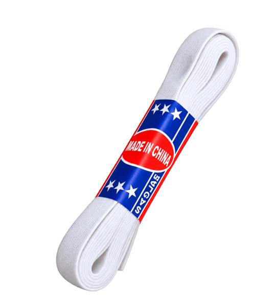 White Elastic Sewing Band
