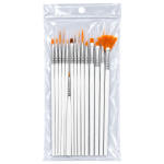 Assorted Detail Artist Paint Brushes