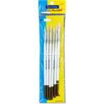 Six-Piece Keep Smiling Artist Brush Set