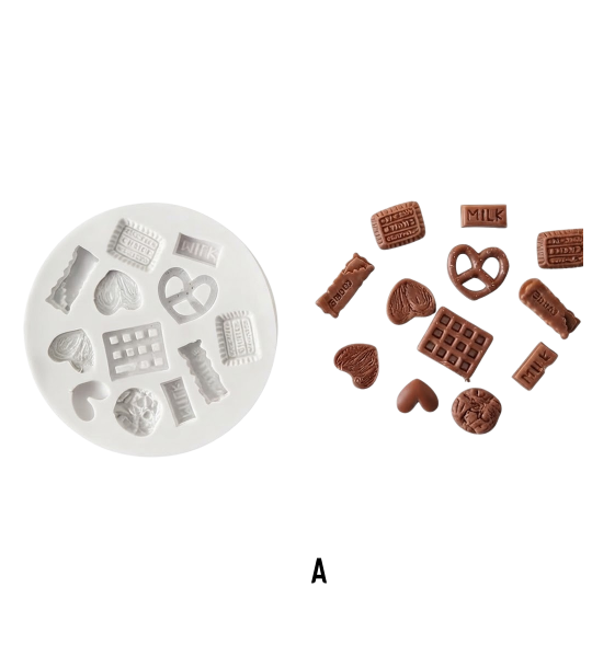 Cookie and Heart Mold