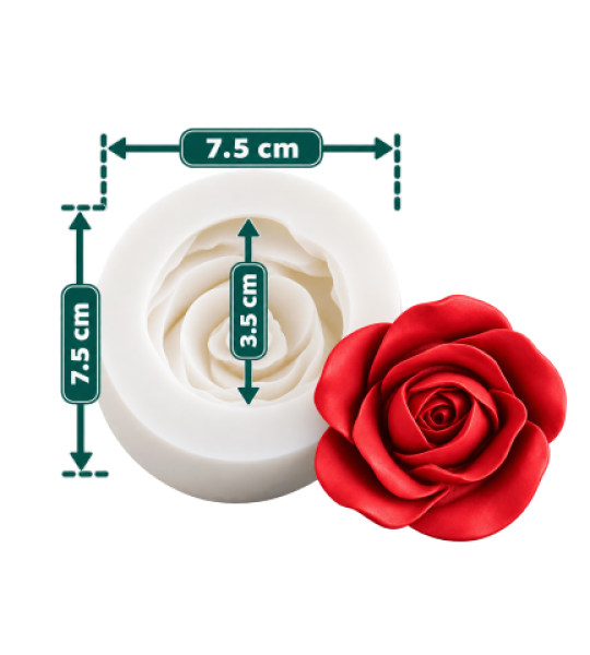 Blooming Rose Mold