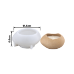 Egg Shell Candle Mold