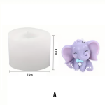 Elephant Silicone Mold