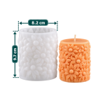Floral Cylinder Mold