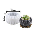 Geometric Faceted Planter Mold
