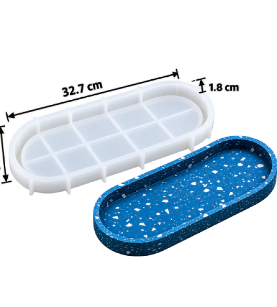 Long Oval Tray Mold