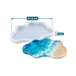 Organic Cloud Tray Silicone Mold