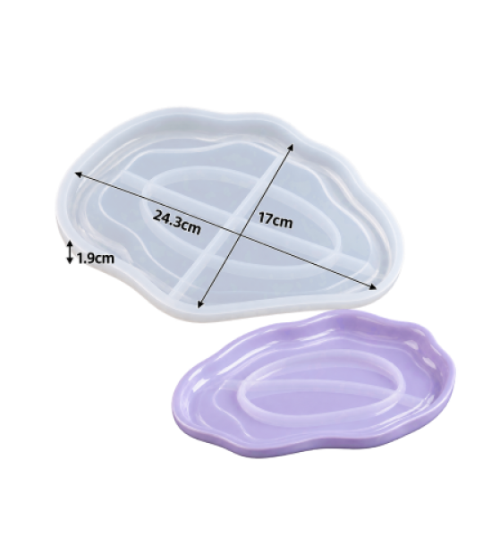 Organic Wave Tray Mold