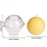 Sphere Candle Mold