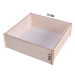 Square Silicone Resin Casting Mold with Frame