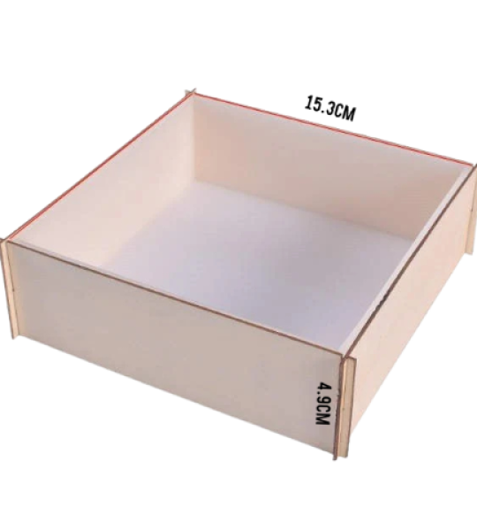 Square Silicone Resin Casting Mold with Frame