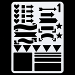 Assorted Craft Stencils