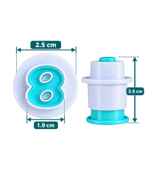 Push Easy Mini Number Cutter