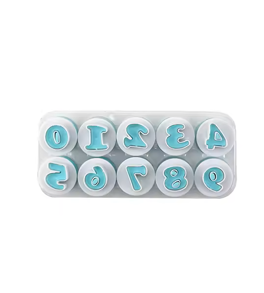 Cookie Stamp Set — Alphabet, Numbers & Symbols