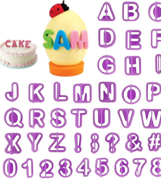 Letter Cutters Set 40pcs