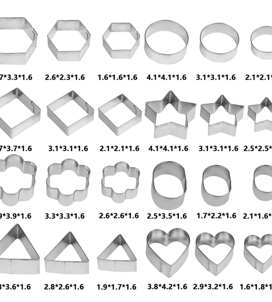 Mini Cutter Set 30pcs with Box