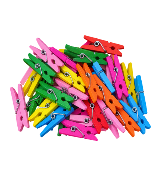 Wooden Craft Clothespins