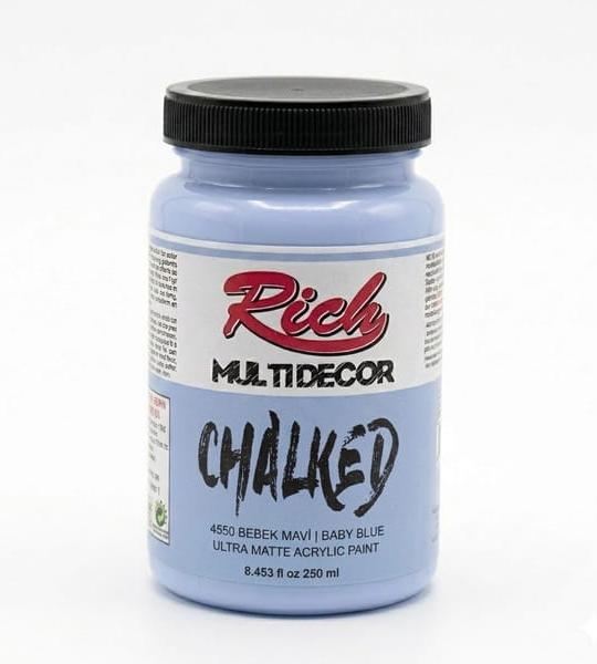 Rich Multi Decor Chalked Paint