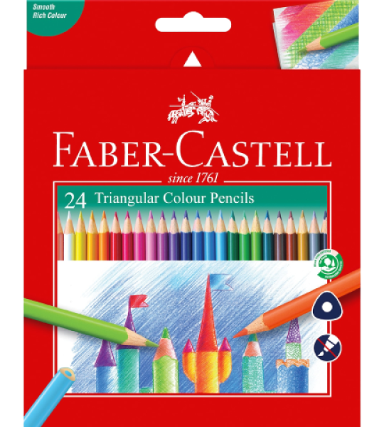 Faber-Castell Coloured Pencils 12 Colors