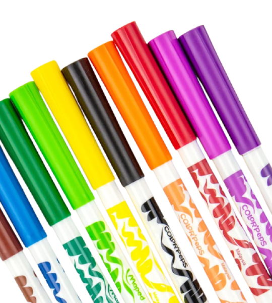 Maped Color'Peps Brush Tip Ultrawashable Markers 10 Colors