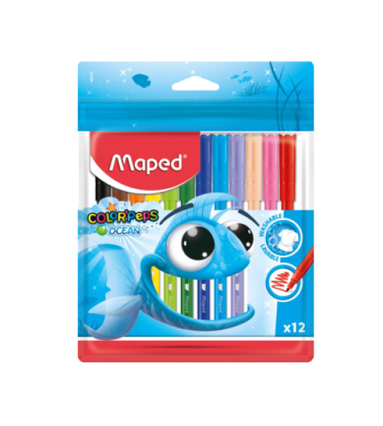 Maped Color'Peps Ocean Washable Marker Pens