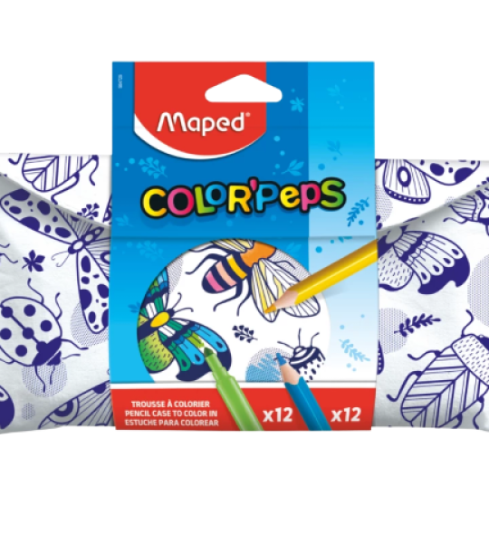 Maped Color'Peps Pencil Case to Colour