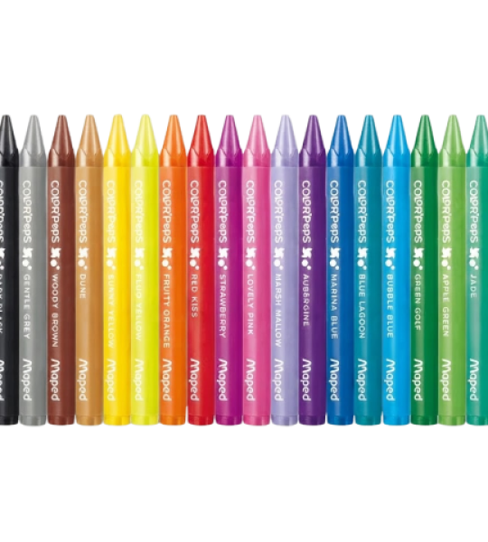 Maped Color'Peps Wax Crayons Set