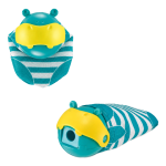 Maped Teal & Yellow Hippo Pencil Sharpener
