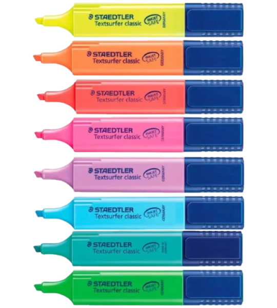 STAEDTLER Textsurfer Classic Highlighters 8 Pack