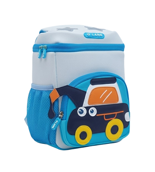 Olang Construction Truck Kids Backpack 12 Inch
