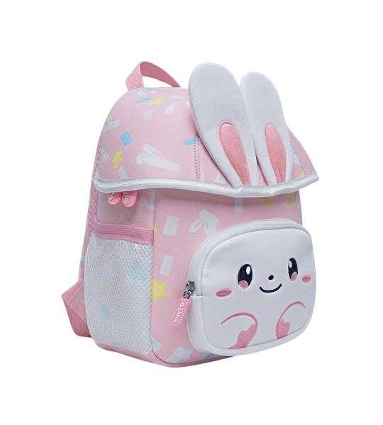 Olang Pink Bunny Kids Backpack 10 Inch