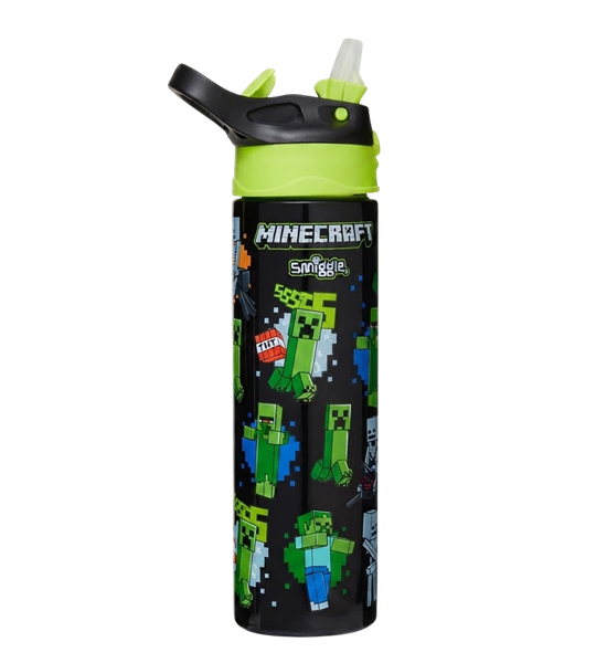 Smiggle Minecraft Drink Bottle 650ml