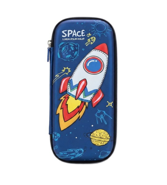 3D Space EVA Pencil Case