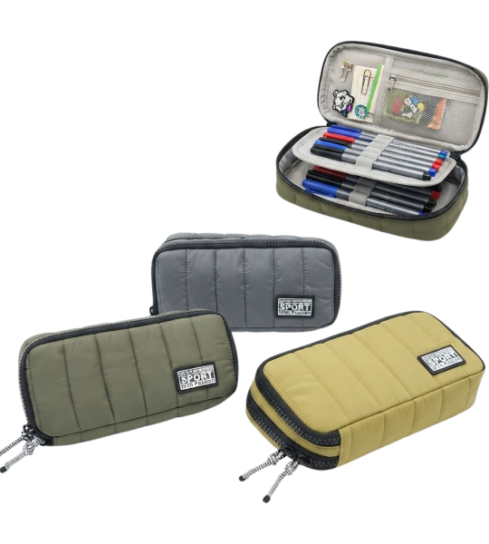 Sport Puffer Pencil Case