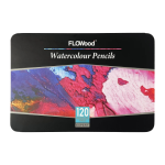 FLOWood 120-Piece Watercolor Pencils Set