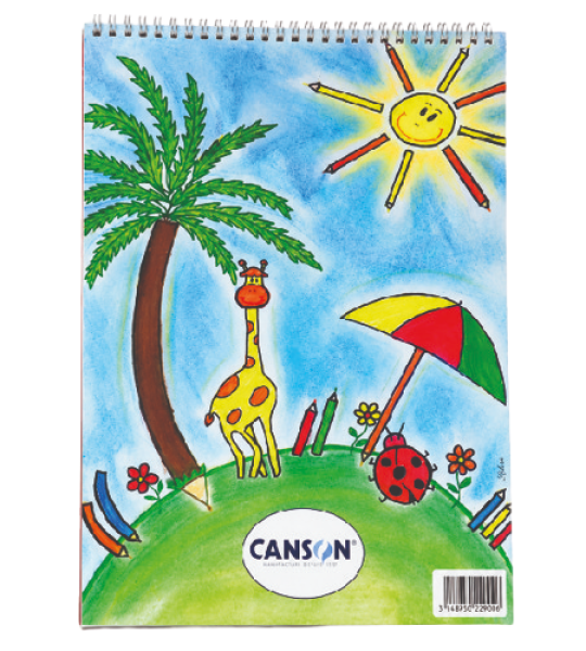 Canson Kids Art Paper Textured A4 pad