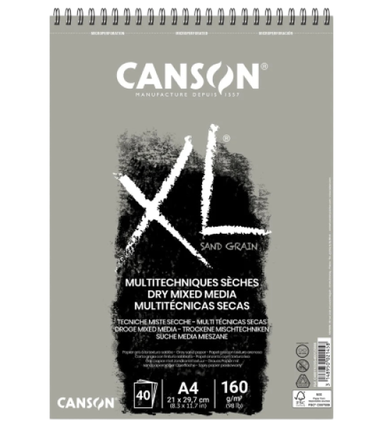 Canson XL Sand Grain Pad A4