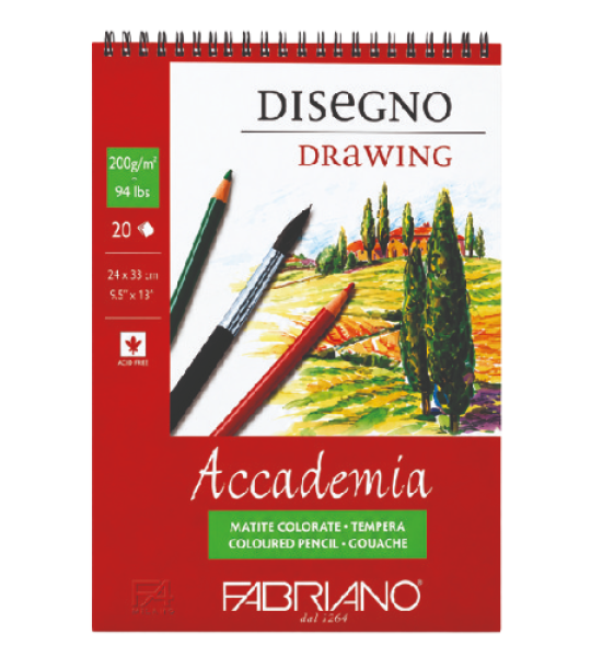 Fabriano Disegno Accademia Drawing Pad