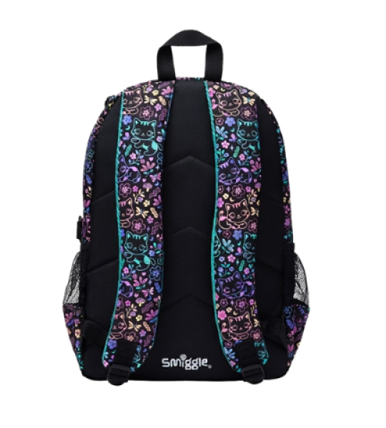 Smiggle Black Cat Classic Backpack