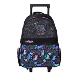 Smiggle Reach for the Stars Cat Trolley Backpack