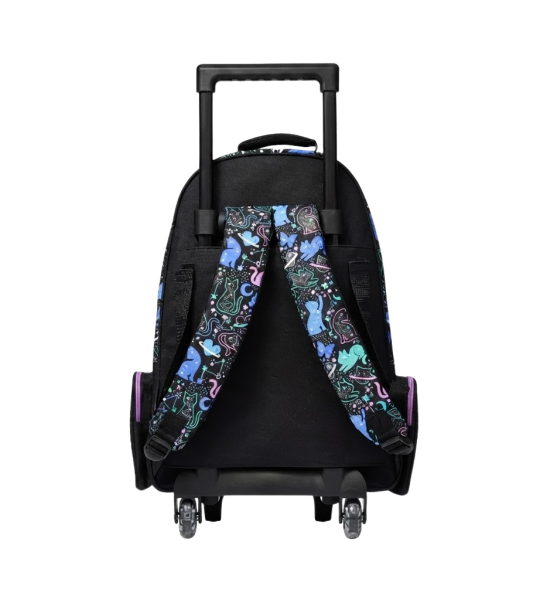 Smiggle Reach for the Stars Cat Trolley Backpack