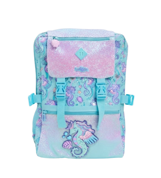 Smiggle Trailblazer Foldover Attach Backpack