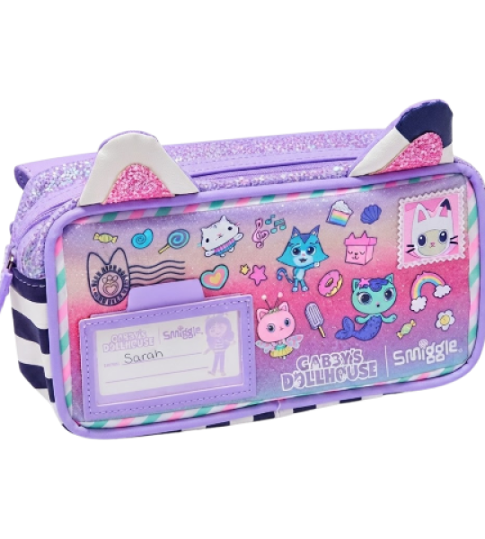 Smiggle Gabby's Dollhouse Post Pencil Case
