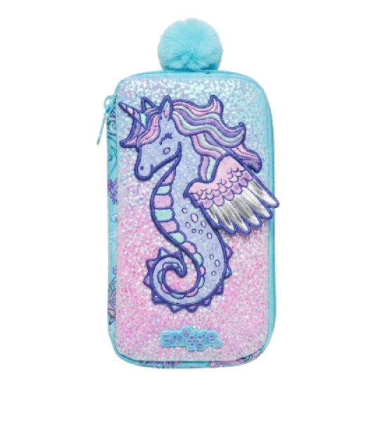 Smiggle Seahorse Pencil Case