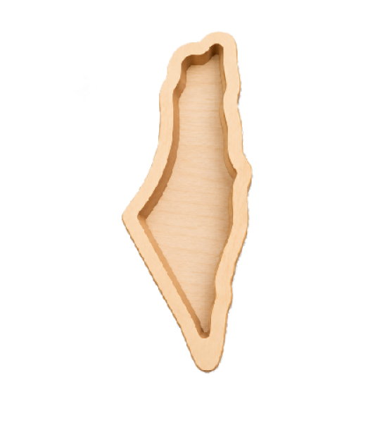 Palestine Hand Size Wooden Mold